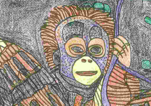 denkender Affe(2000).jpg